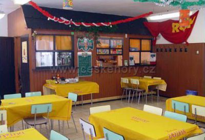 Rekreační chatky pod Boubínem