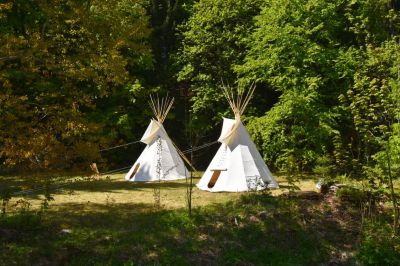 Teepee U Šedého Vlka