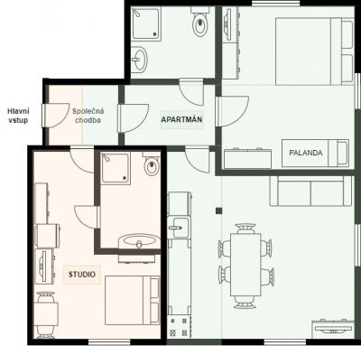 Apartmány u Monoskiera