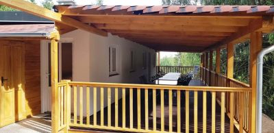 Velkorysá chata Landštejn