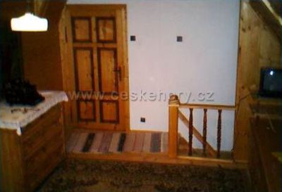 Část roubené chalupy Harrachov