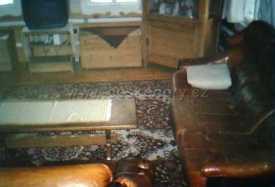 Část roubené chalupy Harrachov