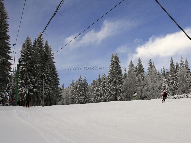 Skiareál Kubova Huť