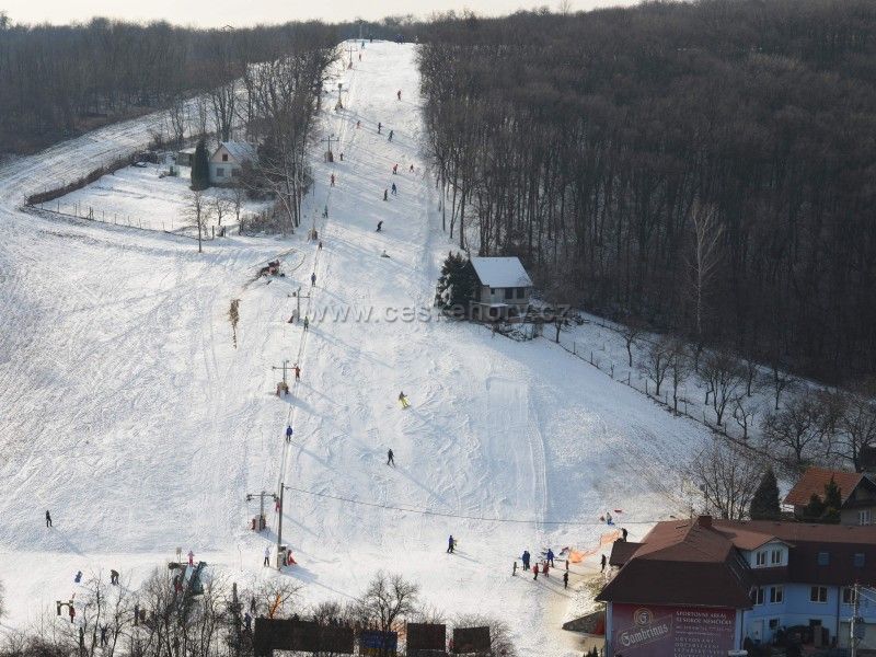 Lyžařský svah Němčičky u Břeclavi