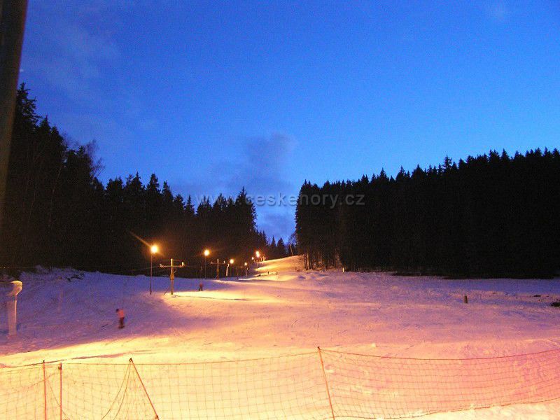 Skiareál Nad Kovárnou - Horní Vltavice