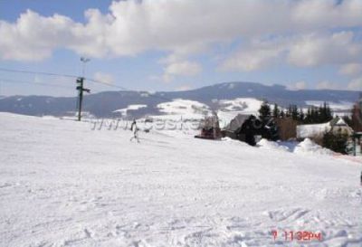 Lyžařský vlek v Šanově