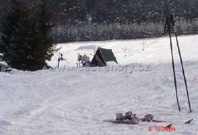 Lyžařský vlek v Šanově