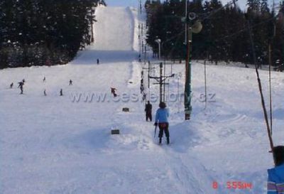 Lyžařský vlek v Šanově