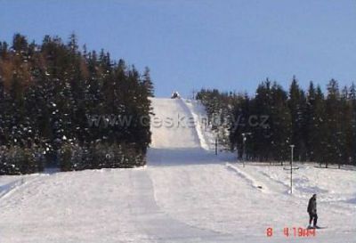 Lyžařský vlek v Šanově