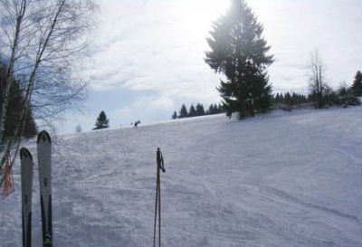 Skiareál Nezdice na Šumavě