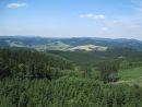 Pohled z rozhledny na Vartovně