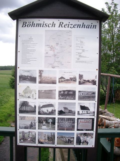 zaniklá obec Reinzenhain
informace o zaniklé obci