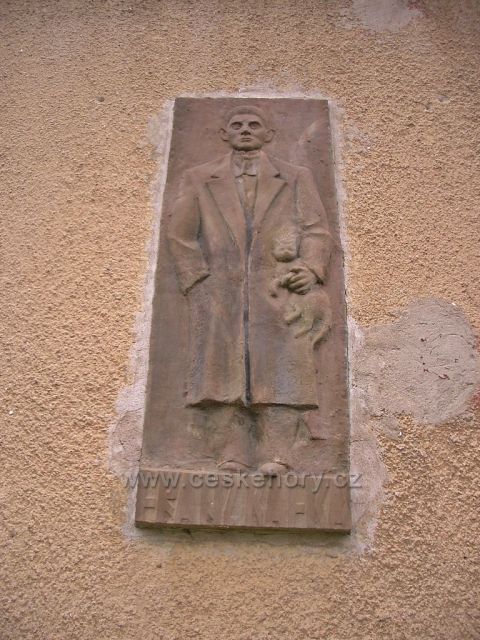 zde se léčil Franc Kafka z tuberkolozy za 1 sv. války