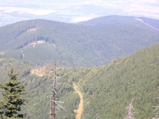 pohled z Lysé hory