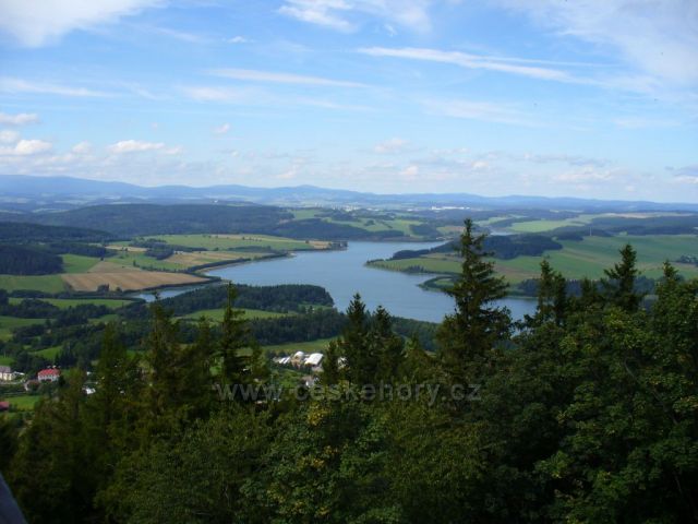 Velký Roudný-výhled na Slezkou Hartu