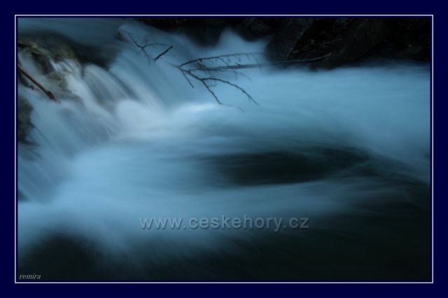 Vodopády pod Lysou horou