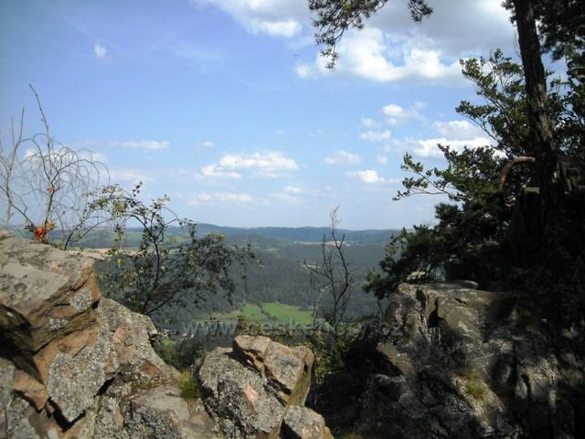 Panorama Zubštejnu