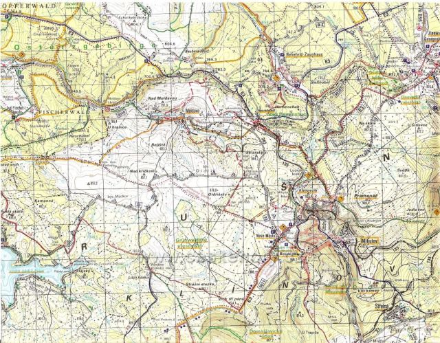 mapa Moldavy