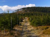 Z Červenohorského sedla na Švýcárnu