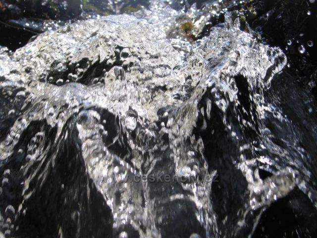 Splávek na Stříbrným potoce