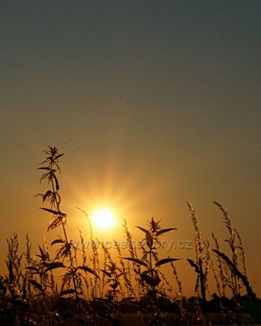 západ sluníčka