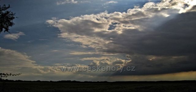 před bouřkou u Rozkoše