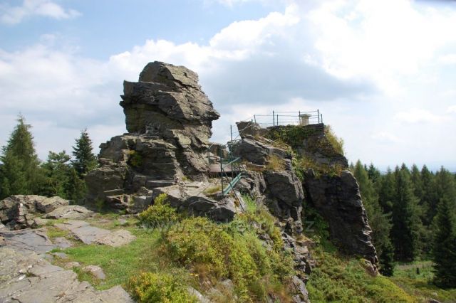 Přírodní památka Vysoký kámen - Luby