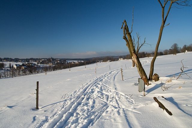 Zima u Mníšku