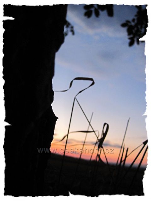 podzimní západ v lipkách