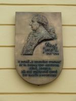 Nový Jičín - pamětní deska na císaře Josefa II. na Masarykově náměstí