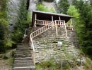 Teplické skály - bývalá horolezecká chata v Anenském údolí