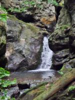 Nýznerovské vodopády - Velký vodopád na Stříbrném potoce