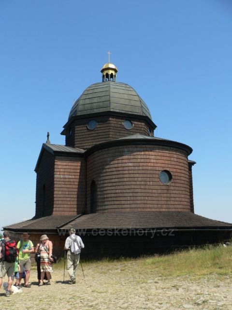 kaple na Radhošti (1129 m.n.m.)
