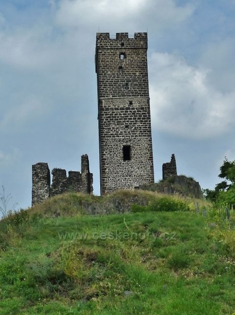 Hazmburk - Bílá věž