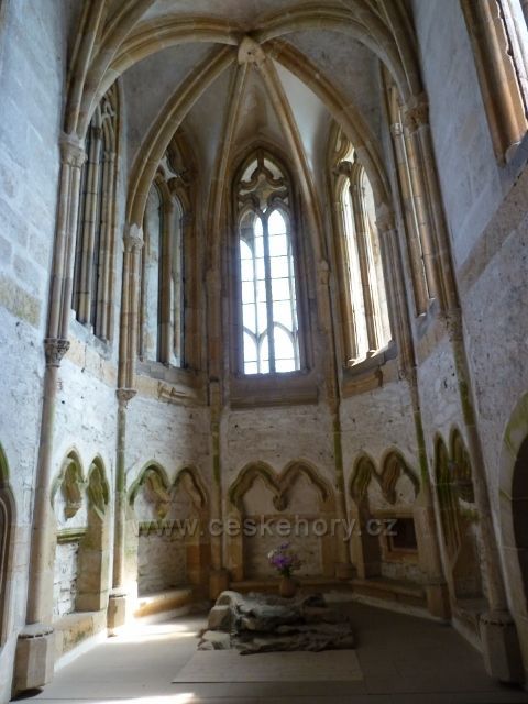 Bezděz -interiér gotické kaple