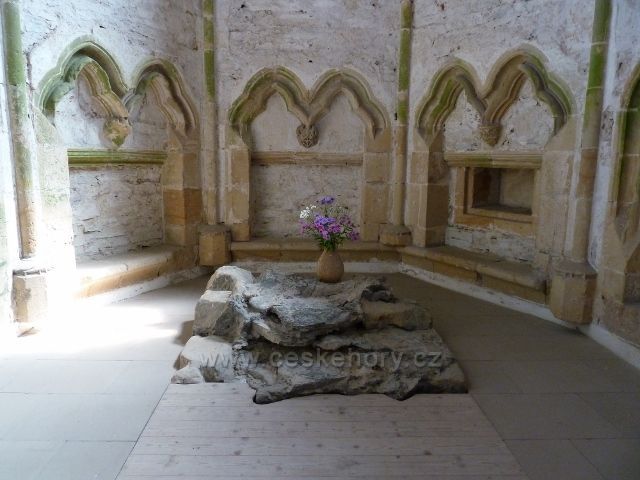 Bezděz - interiér gotické kaple