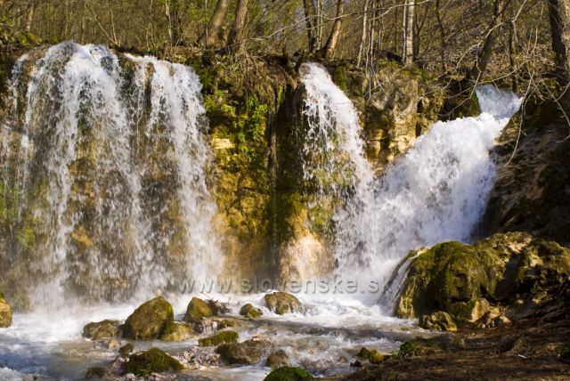 hajske vodopady pri zadieli-vychodne slovensko