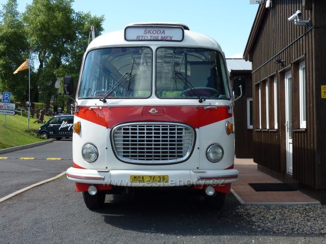 Československý autobus na Klínech
