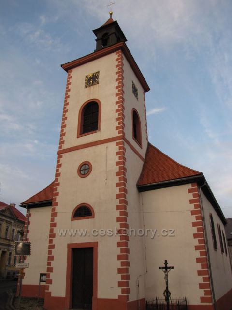 barokní kostel 14 pomocníků v Abertamech, Krušné hory