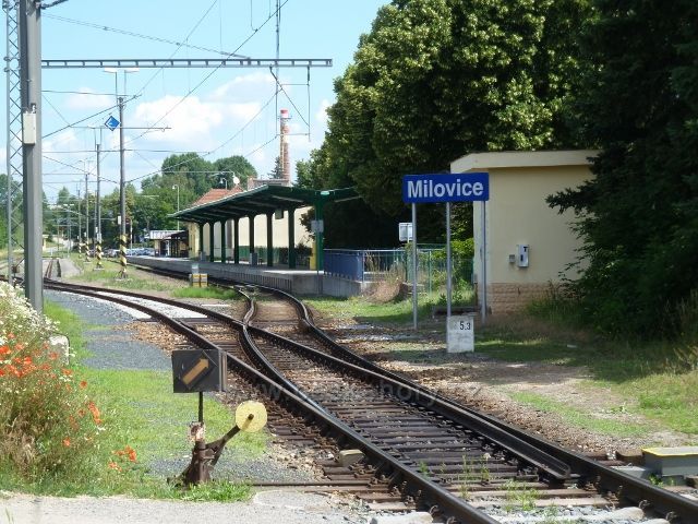 Milovice - nádraží ČD