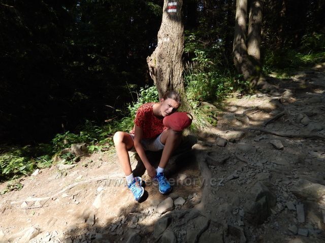 odpočinek před Lysou