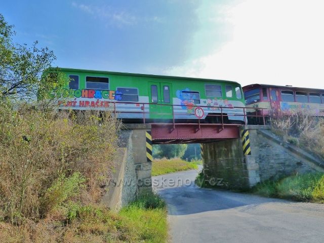 Kováry - cyklovláček na viaduktu