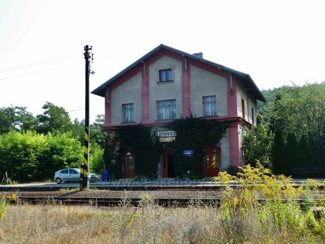 Otvovice - budova nádraží ČD