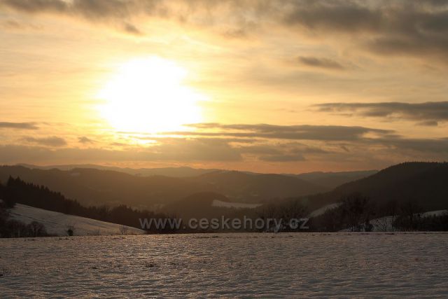 západ slunce U Javoru