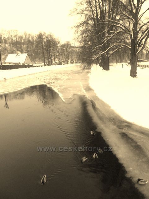 Žamberk - Divoká Orlice Pod Skalami