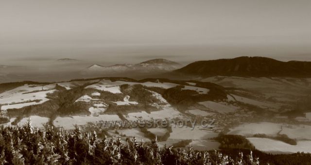 Velký Javorník a moje výhledy