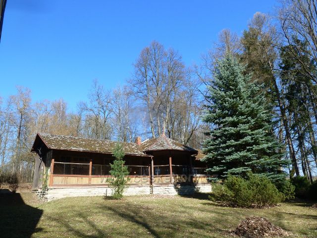 Žamberk - bývalý dřevěný pavilon v Albertinu