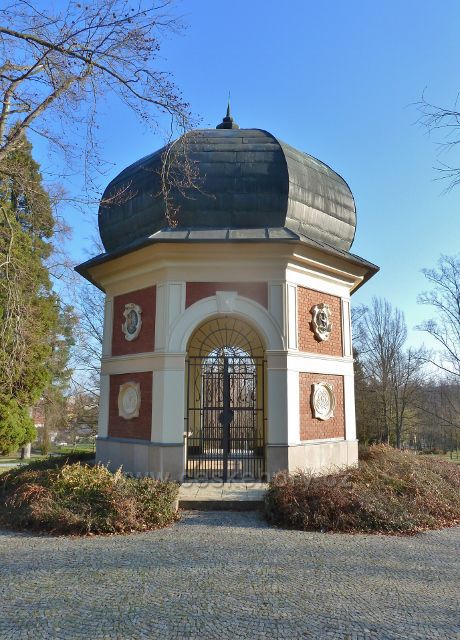 Č.Třebová - Bosenský(Hudební) pavilon v parku Javorka 