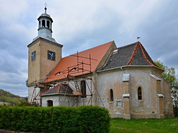 Těchlovice-kostel