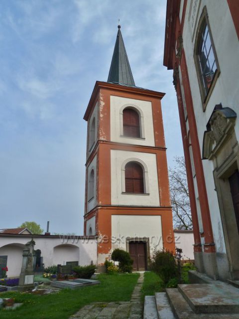 Hemže - zvonice u kostela Nanebevzetí Panny Marie